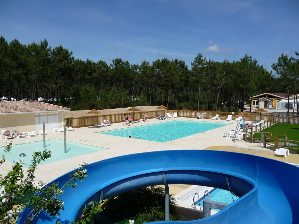 Naturist Swimming Pools In Euronat Naturist Resort In France