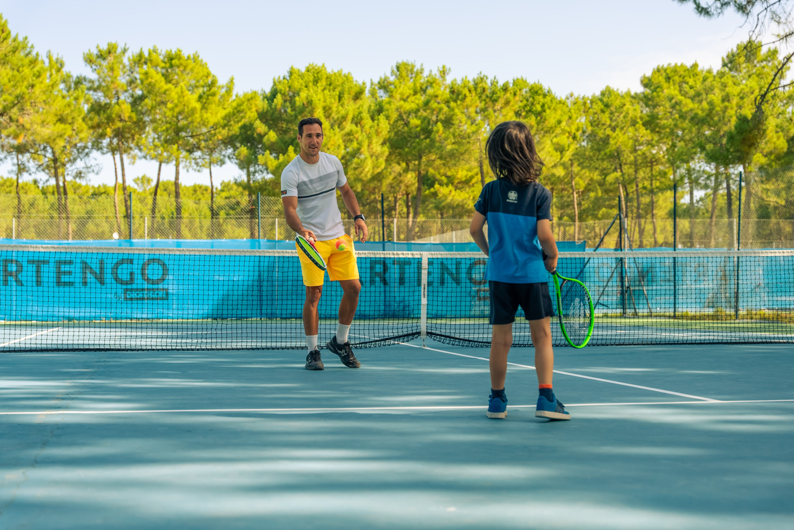 Tennis spielen in Euronat