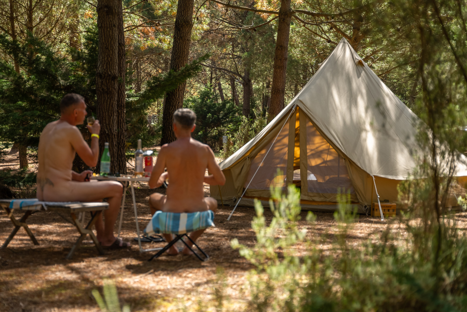 Camping naturista Euronat en Francia