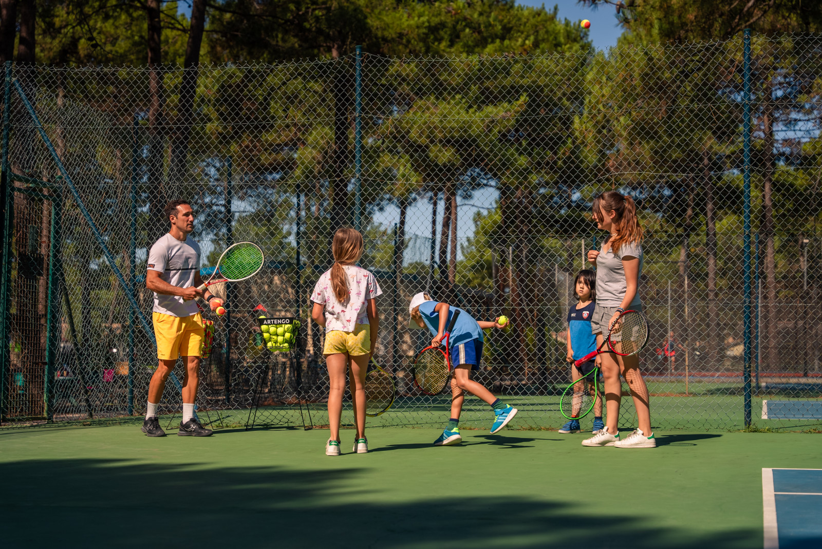 Les activités euronat tennis