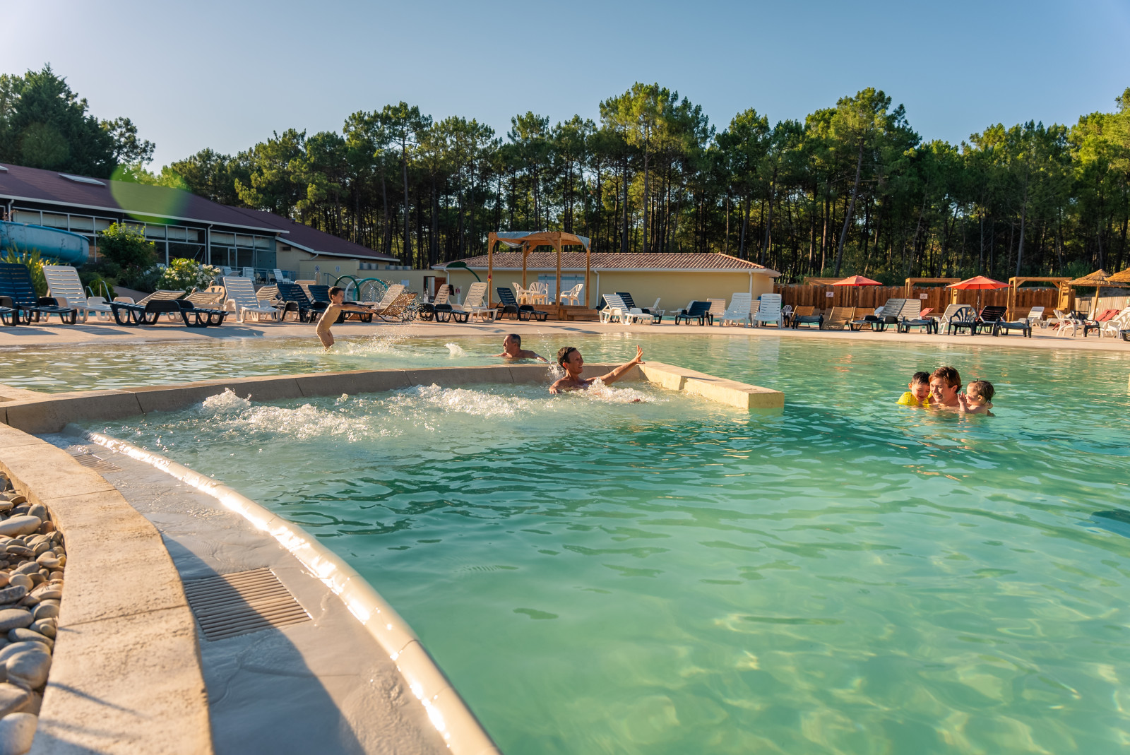 naturist swimming pools at the euronat centre